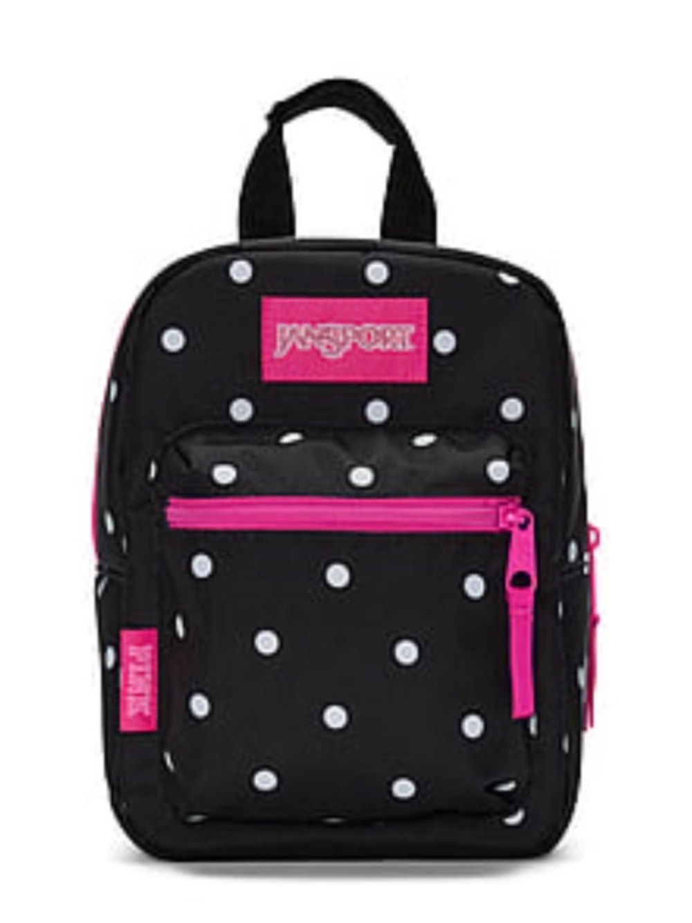 Jansport x PINK Victoria's Secret Limited Edit Black Dot Big Break Lunch Bag NEW